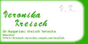 veronika kreisch business card